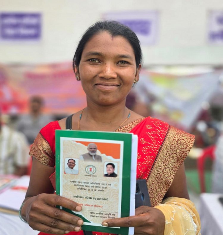 ’सुशासन तिहार में अलमा टोप्पो की वर्षों पुरानी समस्या का हुआ समाधान’