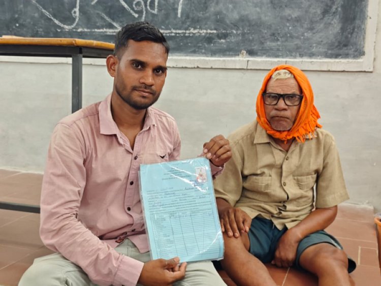 सुशासन तिहार में अवधराम के दिव्यांगता प्रमाण पत्र का हुआ त्वरित नवीनीकरण