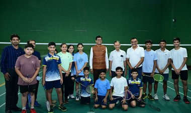युवा प्रतिभाओं को मिलेगा बेहतर मंच, खेल सुविधाओं के उन्नयन पर जोर : वित्त मंत्री श्री ओ.पी. चौधरी