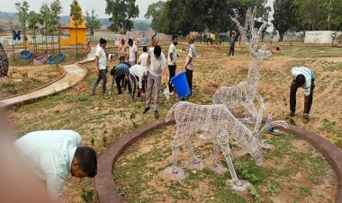 विश्व पर्यावरण दिवस पर वेस्ट पार्क में गूंजा हरित संदेश