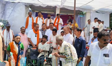 सुशासन तिहार में दिव्यांगों और वृद्धजनों को मिली राहत