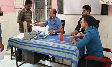 जिला जेल दंतेवाड़ा में स्वास्थ्य जांच एवं परामर्श शिविर आयोजित