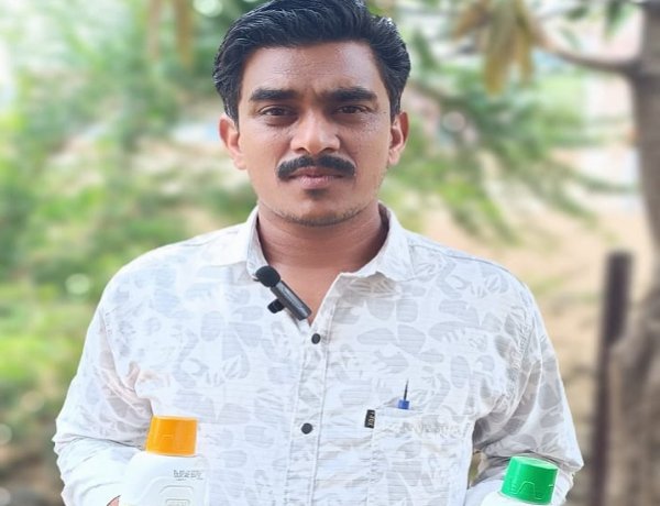 नैनो उर्वरकों से त्रिभुवन की बढ़ी आय, सुधरी मिट्टी की सेहत
