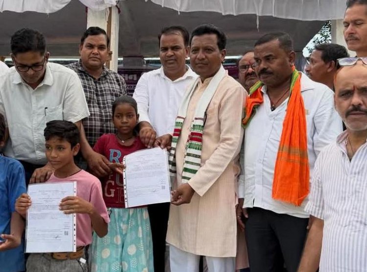 गांव में ही मिला जाति प्रमाण पत्र
